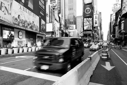 ILLUSTRATION - New York - Manhattan - Times Square - 5 fevrier 2016